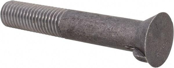 Value Collection - 5/8-11 UNC, 4" Length Under Head Bucket Tooth Bolt - Grade 8 Steel - Top Tool & Supply