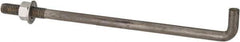 Value Collection - 1/2-13, 10" OAL Bent Anchor Bolt - Grade 2 Steel - Top Tool & Supply