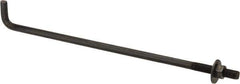 Value Collection - 3/4-10, 24" OAL Bent Anchor Bolt - Grade 2 Steel - Top Tool & Supply