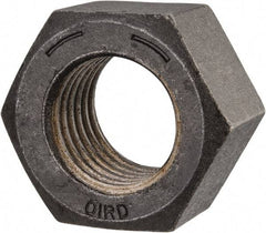 Value Collection - 1-3/8 - 6 UNC Steel Right Hand Hex Nut - 2-1/16" Across Flats, 1-11/64" High, Uncoated - Top Tool & Supply