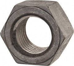 Value Collection - 1-1/4 - 7 UN Steel Right Hand Hex Nut - 1-7/8" Across Flats, 1-1/16" High, Uncoated - Top Tool & Supply