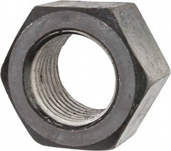 Value Collection - 2-1/4 - 4-1/2 UNC Steel Right Hand Hex Nut - 3-3/8" Across Flats, 1-55/64" High, Uncoated - Top Tool & Supply