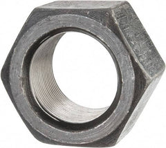 Value Collection - 1-7/8 - 12 UN Steel Right Hand Hex Nut - 2-3/4" Across Flats, 1-3/4" High, Uncoated - Top Tool & Supply