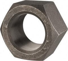 Value Collection - 2-1/2 - 12 UN Steel Right Hand Hex Nut - 3-3/4" Across Flats, 2-9/64" High, Uncoated - Top Tool & Supply