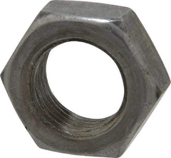 Value Collection - 5/8-18 UNF Steel Right Hand Hex Jam Nut - 15/16" Across Flats, 3/8" High, Uncoated - Top Tool & Supply