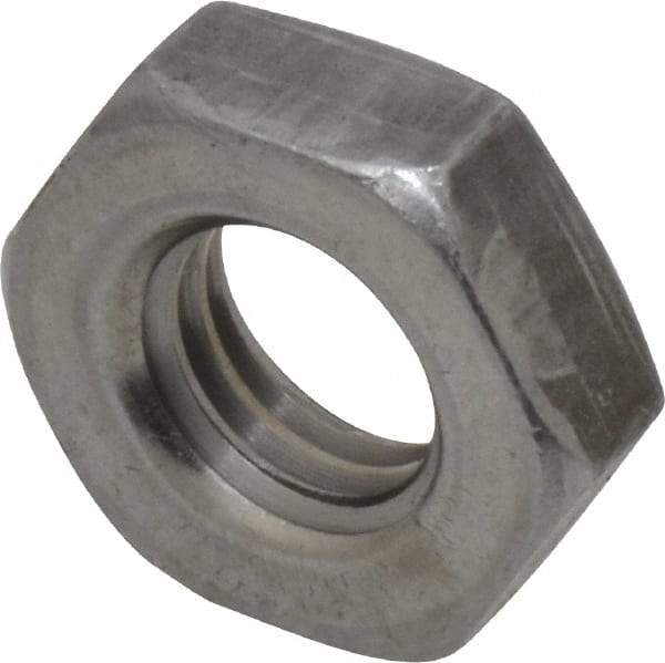 Value Collection - 5/8-11 UNC Steel Right Hand Heavy Hex Jam Nut - 1-1/16" Across Flats, 23/64" High, Uncoated, 2B Class of Fit - Top Tool & Supply