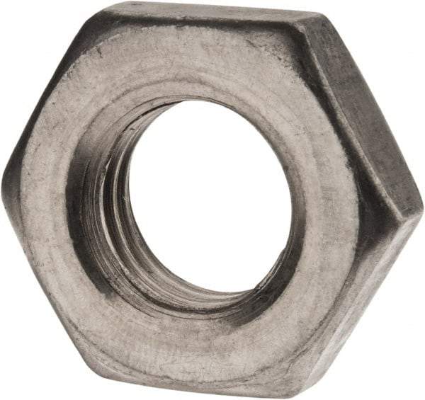 Value Collection - 3/4-10 UNC Steel Right Hand Heavy Hex Jam Nut - 1-1/4" Across Flats, 27/64" High, Uncoated, 2B Class of Fit - Top Tool & Supply