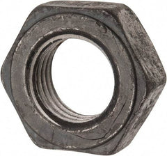 Value Collection - 1-1/4 - 7 UNC Steel Right Hand Heavy Hex Jam Nut - 2" Across Flats, 23/32" High, Uncoated, 2B Class of Fit - Top Tool & Supply