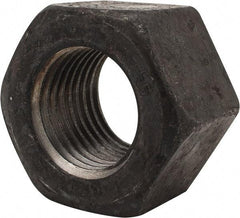 Value Collection - 2-1/2 - 4 UNC Steel Right Hand Heavy Hex Nut - 3-7/8" Across Flats, 2-29/64" High, Uncoated, 2B Class of Fit - Top Tool & Supply