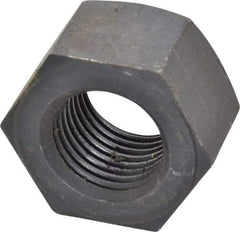 Value Collection - 1-1/4 - 8 UN Steel Right Hand Heavy Hex Nut - 2" Across Flats, 1-7/32" High, Uncoated, 2B Class of Fit - Top Tool & Supply