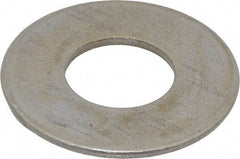 Value Collection - 1-1/4" Screw, Steel USS Flat Washer - 1-3/8" ID x 3" OD, 11/64" Thick, Plain Finish - Top Tool & Supply