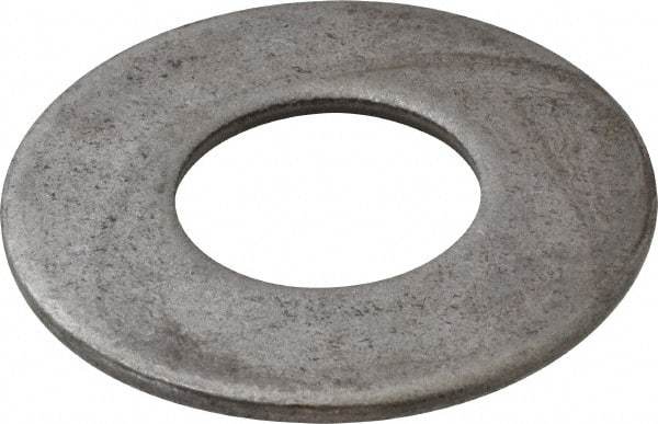 Value Collection - 1-1/2" Screw, Steel USS Flat Washer - 1-5/8" ID x 3-1/2" OD, 3/16" Thick, Plain Finish - Top Tool & Supply