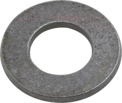 Value Collection - 1/2" Screw, Steel SAE Flat Washer - 17/32" ID x 1-1/16" OD, 3/32" Thick, Plain Finish - Top Tool & Supply