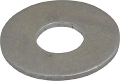 Value Collection - 1/4" Screw, Aluminum Standard Flat Washer - 0.264" ID x 0.689" OD, 0.048" Thick - Top Tool & Supply