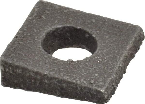 Value Collection - 5/16" Bolt, Iron Beveled Square Washer - 3/8" ID, 1/4 Minimum Thickness - Top Tool & Supply