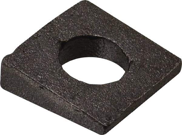 Value Collection - 3/4" Bolt, Iron Beveled Square Washer - 13/16" ID, 13/32 Minimum Thickness - Top Tool & Supply