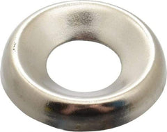 Value Collection - 5/32" Thick, Nickel-Plated Finish, Steel, Standard Countersunk Washer - 0.305" ID x 25/32" OD - Top Tool & Supply