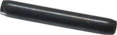 Made in USA - 1/16" Diam x 7/16" Long Coiled Spring Pin - Grade 1070-1090 Alloy Steel, Black Oxide Finish - Top Tool & Supply