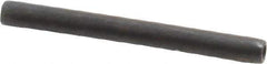 Made in USA - 1/16" Diam x 5/8" Long Coiled Spring Pin - Grade 1070-1090 Alloy Steel, Black Oxide Finish - Top Tool & Supply