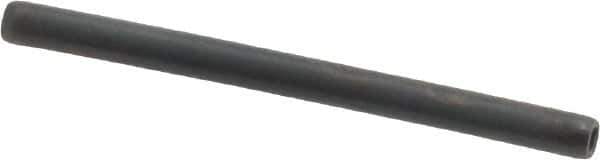 Made in USA - 1/16" Diam x 7/8" Long Coiled Spring Pin - Grade 1070-1090 Alloy Steel, Black Oxide Finish - Top Tool & Supply