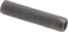 Made in USA - 3/32" Diam x 7/16" Long Coiled Spring Pin - Grade 1070-1090 Alloy Steel, Black Oxide Finish - Top Tool & Supply