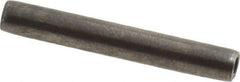 Made in USA - 5/32" Diam x 1-1/8" Long Coiled Spring Pin - Grade 1070-1090 Alloy Steel, Black Oxide Finish - Top Tool & Supply