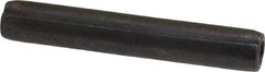 Made in USA - 5/16" Diam x 2" Long Coiled Spring Pin - Grade 1070-1090 Alloy Steel, Black Oxide Finish - Top Tool & Supply