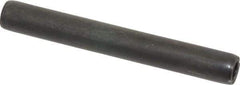 Value Collection - 5/16" Diam x 2-1/2" Long Coiled Spring Pin - Grade 1070-1090 Alloy Steel, Black Oxide Finish - Top Tool & Supply