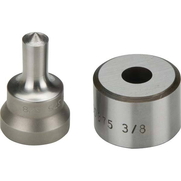 Enerpac - Hydraulic Punch Press Dies & Punches Type: Round Punch Diameter (mm): 9.50 - Top Tool & Supply