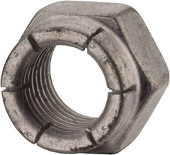 Flex-Loc - 7/16-20 UNJF Grade 2 Hex Lock Nut with Expanding Flex Top - Cadmium-Plated Finish, Meets Military Specifications - Top Tool & Supply