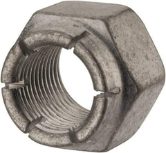 Flex-Loc - 5/8-18 UNJF Grade 2 Hex Lock Nut with Expanding Flex Top - 15/16" Width Across Flats, Cadmium-Plated Finish, Meets Military Specifications - Top Tool & Supply