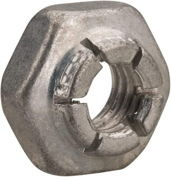 Flex-Loc - #10-32 UNJF Grade 2 Hex Lock Nut with Expanding Flex Top - 3/16" High, Cadmium-Plated Finish, Meets Military Specifications - Top Tool & Supply