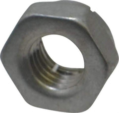 Flex-Loc - 5/16-24 UNJF Grade 2 Hex Lock Nut with Expanding Flex Top - 17/64" High, Cadmium-Plated Finish, Meets Military Specifications - Top Tool & Supply