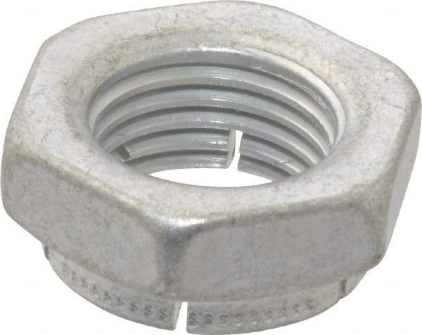 Flex-Loc - 1/2-20 UNJF Grade 2 Hex Lock Nut with Expanding Flex Top - 21/64" High, Cadmium-Plated Finish, Meets Military Specifications - Top Tool & Supply