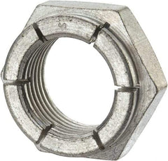 Flex-Loc - 7/8-14 UNJF Grade 2 Hex Lock Nut with Expanding Flex Top - Cadmium-Plated Finish, Meets Military Specifications - Top Tool & Supply