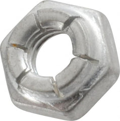 Flex-Loc - 1/4-20 UNC Grade 2 Hex Lock Nut with Expanding Flex Top - Top Tool & Supply