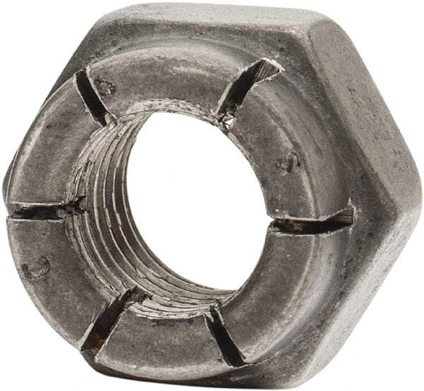 Flex-Loc - 5/16-24 UNJF 18-8 Hex Lock Nut with Expanding Flex Top - Uncoated, Meets Military Specifications - Top Tool & Supply