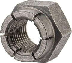 Flex-Loc - 3/8-24 UNJF 18-8 Hex Lock Nut with Expanding Flex Top - Uncoated, Meets Military Specifications - Top Tool & Supply