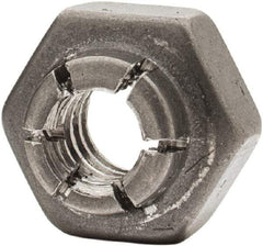 Flex-Loc - #10-24 UNJC 18-8 Hex Lock Nut with Expanding Flex Top - Uncoated, Meets Military Specifications - Top Tool & Supply