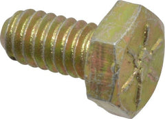 Value Collection - 1/4-20 UNC, 1/2" Length Under Head Hex Head Cap Screw - Top Tool & Supply