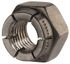 Flex-Loc - 5/16-24 UNJF Grade 2 Hex Lock Nut with Expanding Flex Top - Uncoated, Meets Military Specifications - Top Tool & Supply