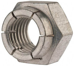 Flex-Loc - 3/4-10 UNC Grade 2 Heavy Hex Lock Nut with Expanding Flex Top - Cadmium-Plated Finish, Meets Military Specifications - Top Tool & Supply