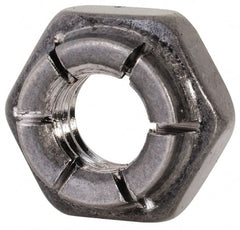 Flex-Loc - 1/4-20 UNC 18-8 Hex Lock Nut with Expanding Flex Top - Top Tool & Supply