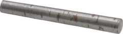 Value Collection - Size 0, 0.13" Small End Diam, 0.156" Large End Diam, Uncoated Steel Taper Pin - Grade C-12L14, 1-1/4" OAL, 1-1/4 Pin Length - Top Tool & Supply