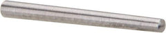 Value Collection - Size 0, 0.1196" Small End Diam, 0.156" Large End Diam, Uncoated Steel Taper Pin - Grade C-12L14, 1-3/4" OAL, 1-3/4 Pin Length - Top Tool & Supply