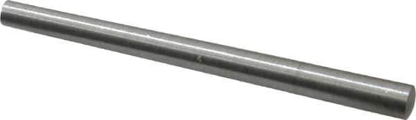 Value Collection - Size 4, 0.1876" Small End Diam, 0.25" Large End Diam, Uncoated Steel Taper Pin - Grade C-12L14, 3" OAL, 3 Pin Length - Top Tool & Supply