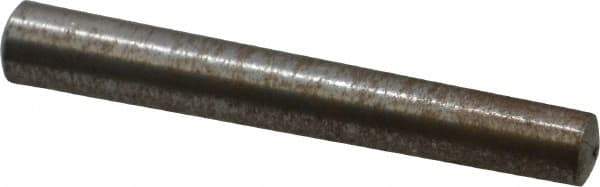 Value Collection - Size 5, 0.2474" Small End Diam, 0.289" Large End Diam, Uncoated Steel Taper Pin - Grade C-12L14, 2" OAL, 2 Pin Length - Top Tool & Supply