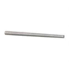 Value Collection - Size 5, 0.1954" Small End Diam, 0.289" Large End Diam, Uncoated Steel Taper Pin - Grade C-12L14, 4-1/2" OAL, 4-1/2 Pin Length - Top Tool & Supply