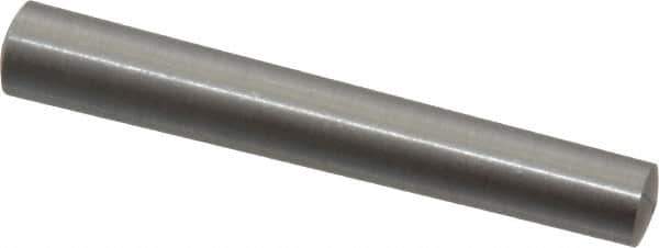 Value Collection - Size 6, 0.2942" Small End Diam, 0.341" Large End Diam, Uncoated Steel Taper Pin - Grade C-12L14, 2-1/4" OAL, 2-1/4 Pin Length - Top Tool & Supply