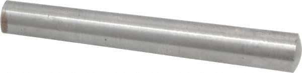 Value Collection - Size 7, 0.3466" Small End Diam, 0.409" Large End Diam, Uncoated Steel Taper Pin - Grade C-12L14, 3" OAL, 3 Pin Length - Top Tool & Supply